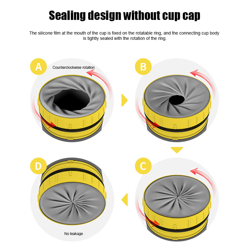 Anti Spill Portable Cup