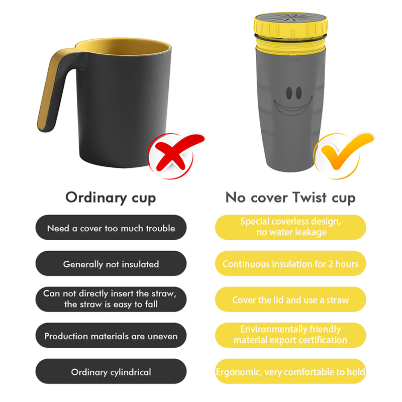 Anti Spill Portable Cup