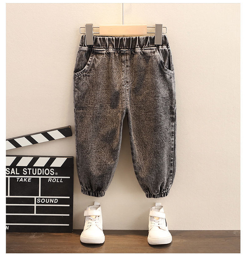 Boys Spring Clothing New Clothes Fashionable Handsome Children'S Clothing