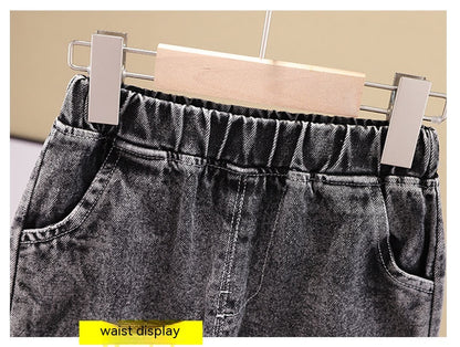 Boys Spring Clothing New Clothes Fashionable Handsome Children'S Clothing